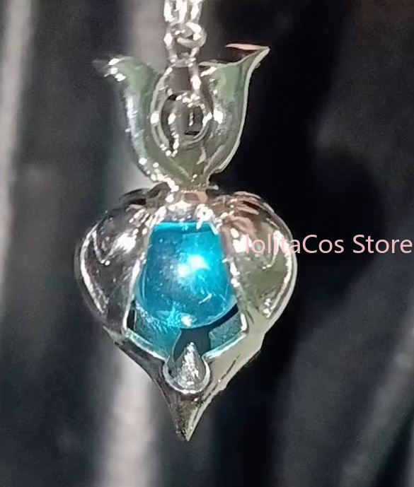 Genshin Impact Wanderer Metal  - Anime Pendant Necklace ulasan dan harga