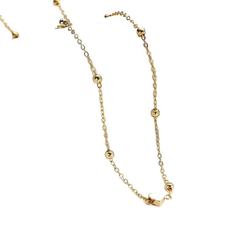 Girls Simple Heart Beaded Bell - Body Jewelry ulasan dan harga