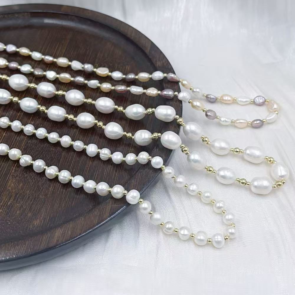 For Mother Jewelry Gift Purple - Pearl Choker Necklace Vintage ulasan dan harga